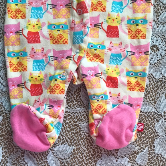 Kitty Cats Onesie Zutano - Picture 4 of 8